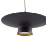 Moderne, dimmbare LED-Pendelleuchte Lindby Norvind, schwarz, 6-flammig, aus Metall für Wohnzimmer.