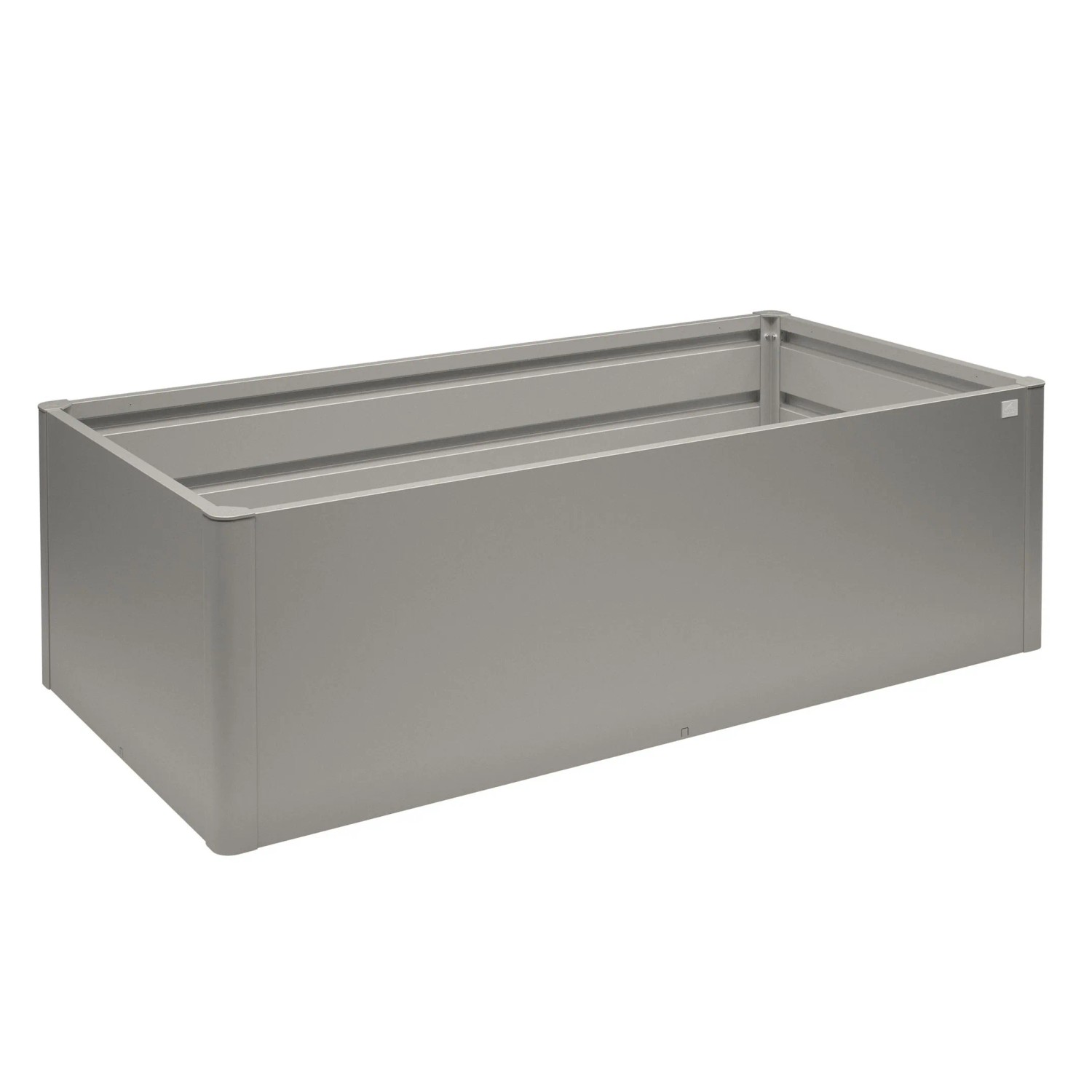 Biohort Hochbeet Midi 201,6 cm x 103,1 cm x 61 cm Quarzgrau-Metallic