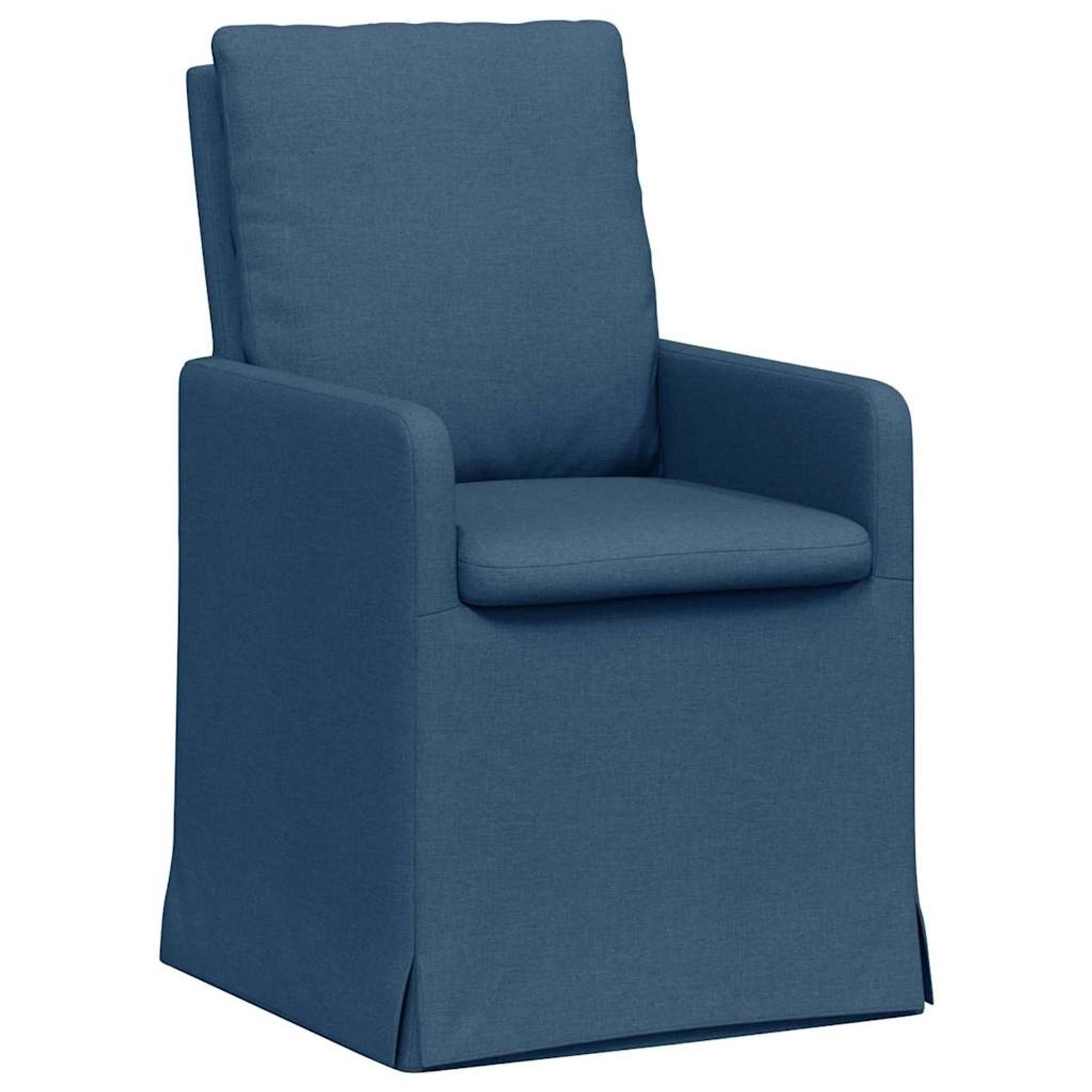 vidaXL Esszimmerstühle 2 Stk Blau 57 x 67 x 98 cm Stoff 42017924 günstig online kaufen