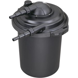VT Druckfilter Pressure Filter 6000 für Teiche mit UV-C Klärer und Filtermaterial.