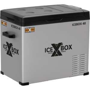 Cross Tools Kompressor-Kühlbox Icebox 40, mobile Kühlbox für Camping und Freizeit.
