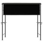Anthrazitfarbener vidaXL Pavillon 220x110x200 cm mit Dach für Garten & Terrasse.