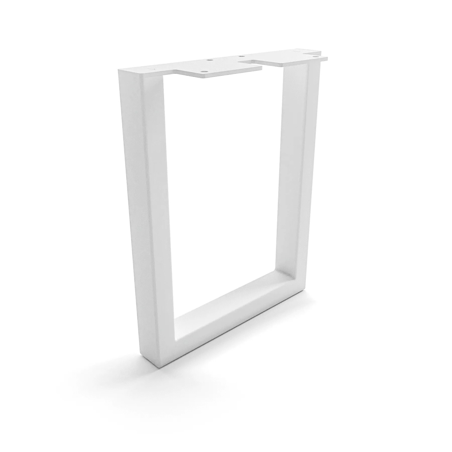 HEVVA Möbelbein GRAZ 25 cm Hoch 20 cm Tief 1 Stück Weiß