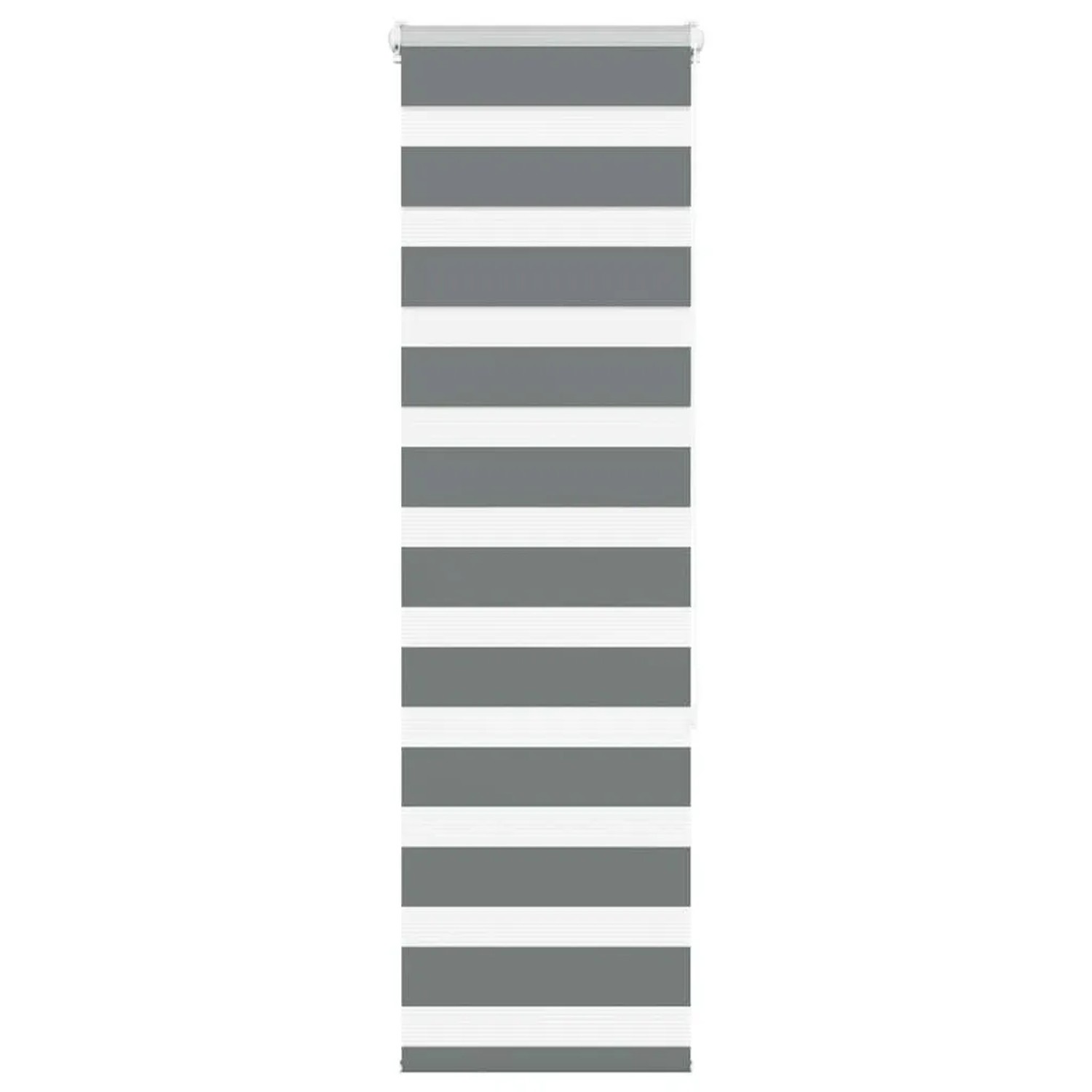 vidaXL Doppelrollo Dunkelgrau 45x150 cm Stoffbreite 40,9 cm Polyester 40141 günstig online kaufen