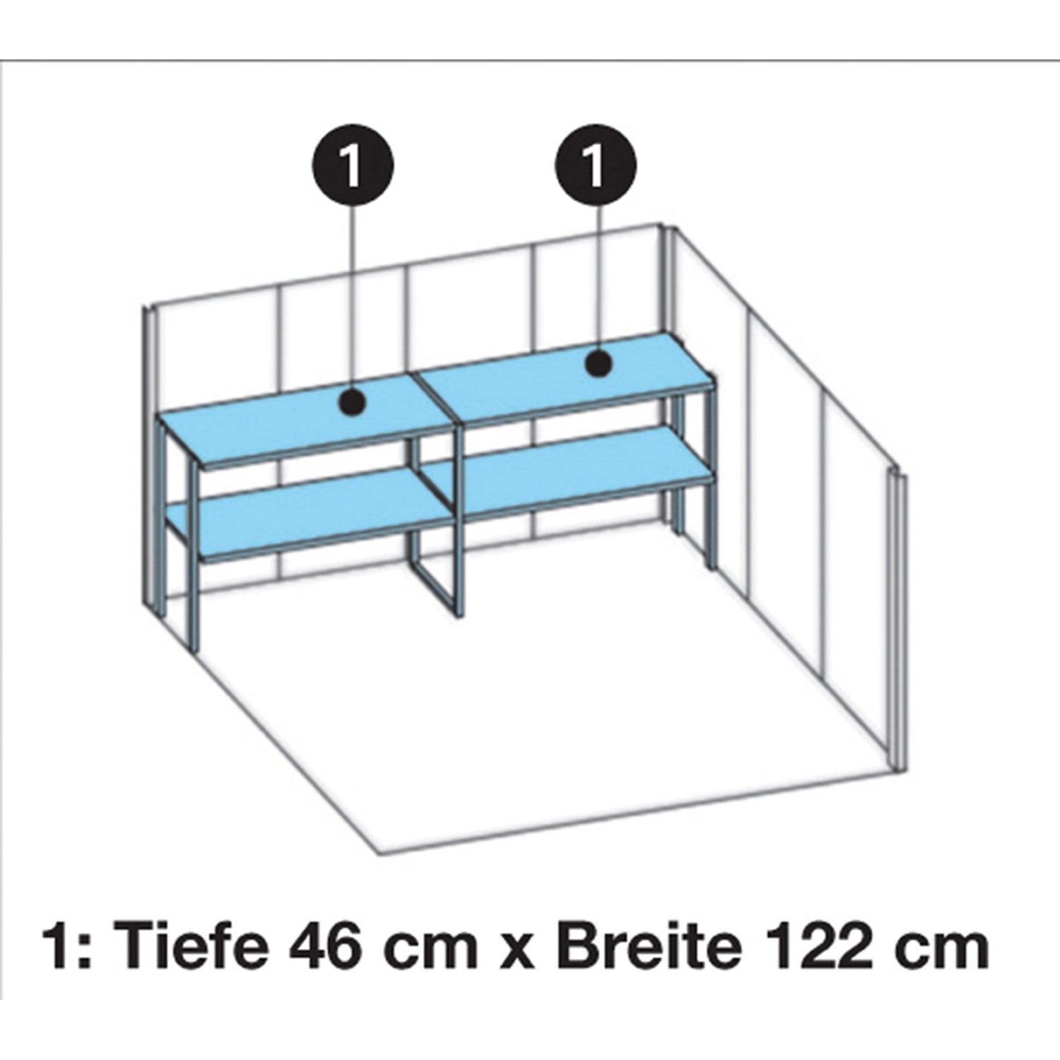 Wolff Finnhaus Nagoya Regale Creme-Weiß...