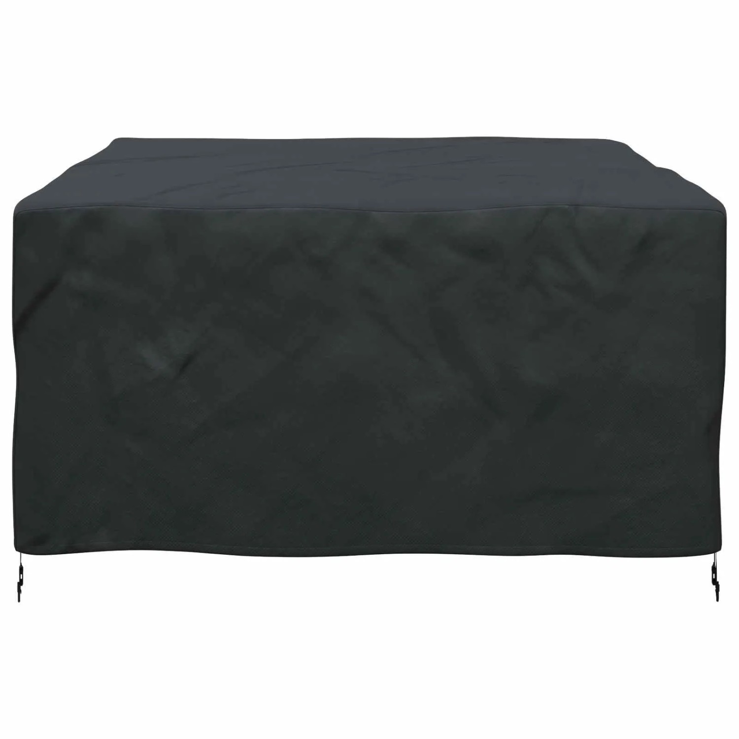 Schwarze vidaXL Möbel Schutzhülle, 200x160x70 cm, für Gartenmöbel.