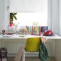 Gardinia EasyFix Thermo Rollo, 90x210 cm, weiß, am Fenster im Kinderzimmer.