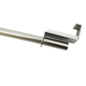 Gardinia Spannvitrage Titan, Ø 7/9 mm, 40-60 cm, Detailansicht der Fensterbefestigung.