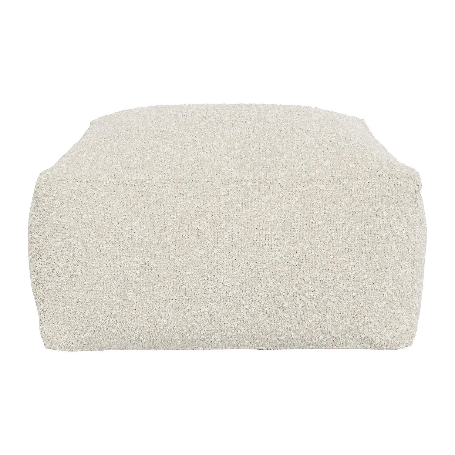 Vente-unique Sitzhocker Noumara Gebrochenes Weiß 70 cm