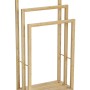 WENKO Handtuchbutler Bambusa aus FSC®-Bambus mit 3 Stangen für Bad und Schlafzimmer.