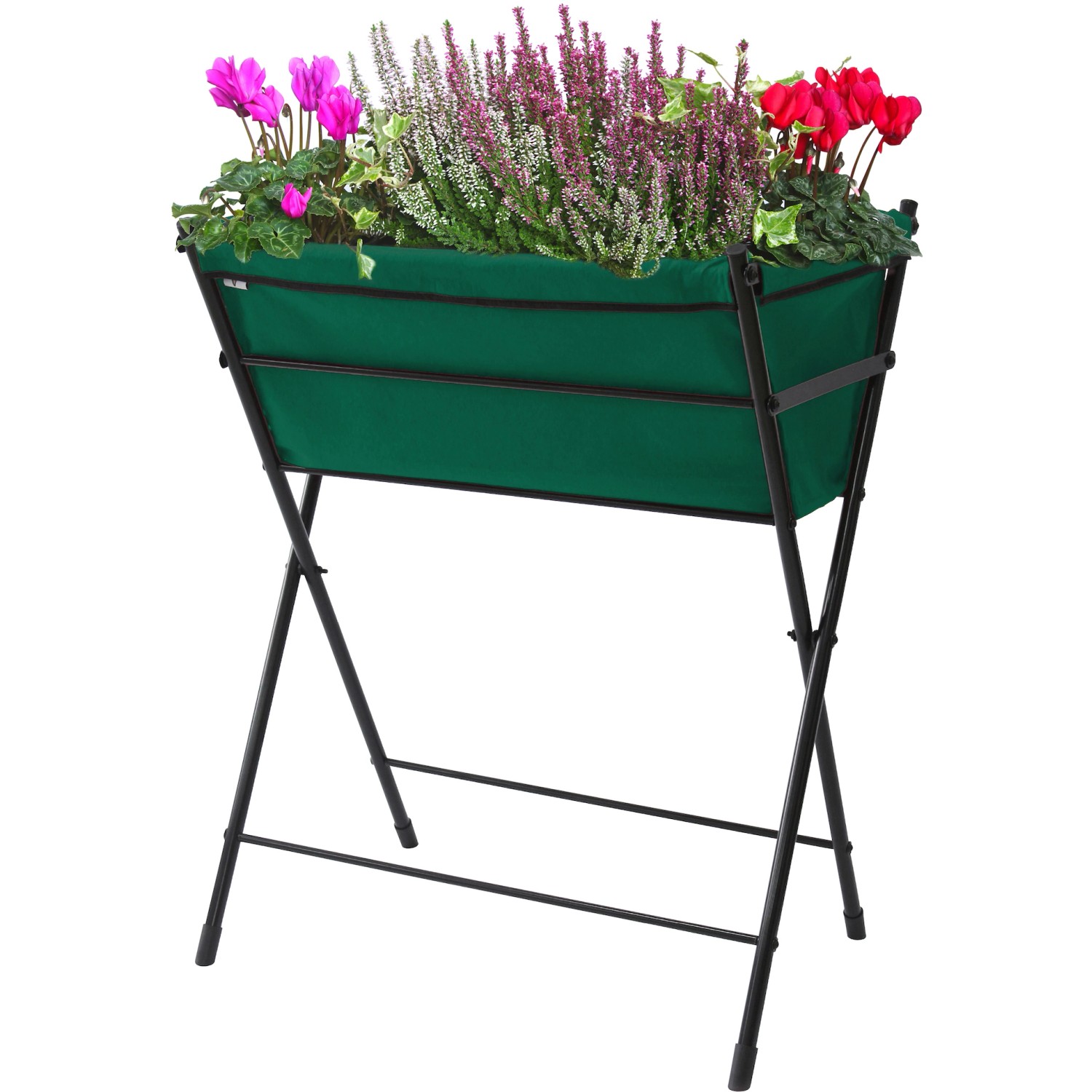 VegTrug Hochbeet Poppy Go Darkgreen 65 x 40 x 79 cm
