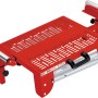 Holzmann USK1710 Kappsägen-Maschinenständer, rot, zusammenklappbar und robust.