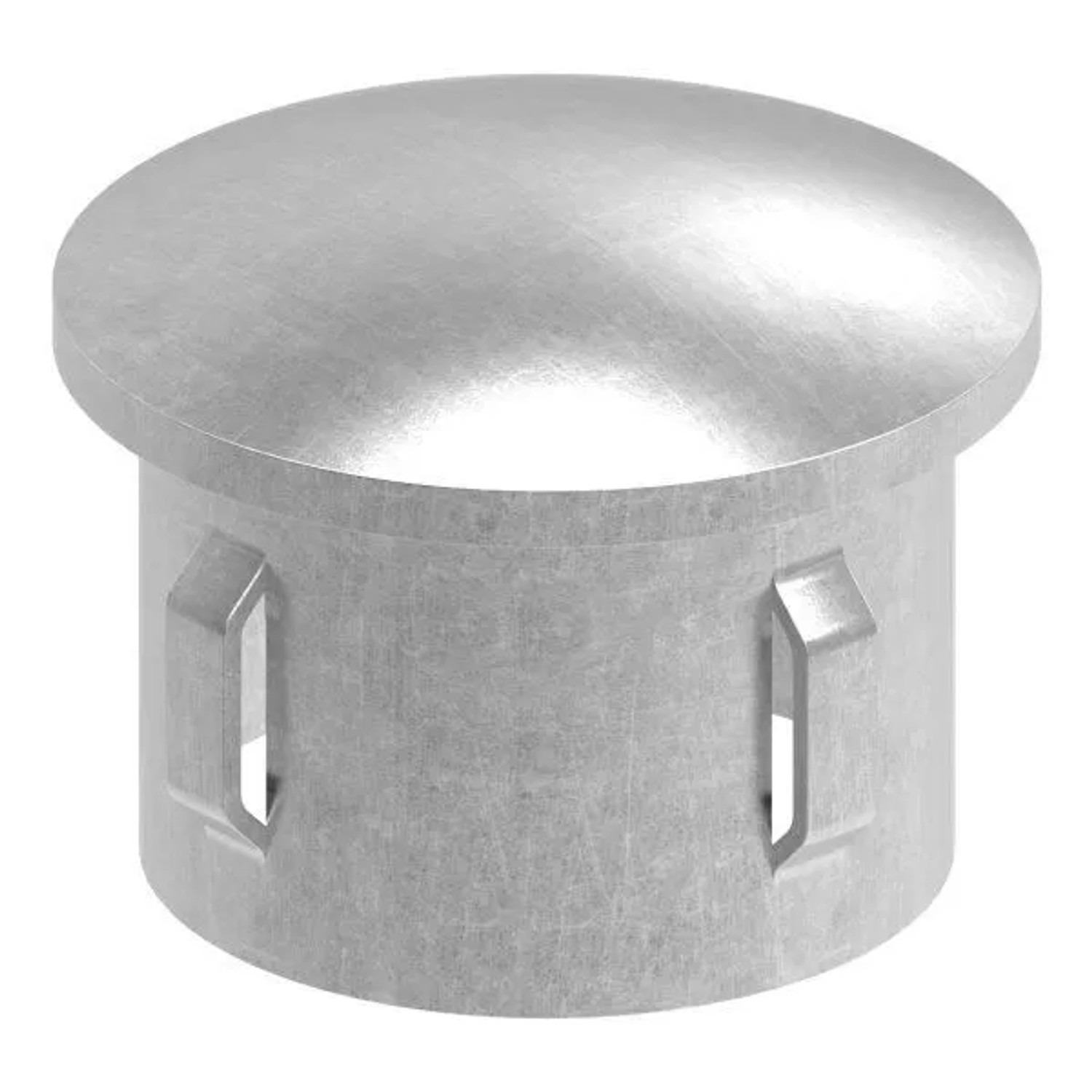 FeNau Stahlstopfen Leicht Gewölbt Für Ø 42,4x1,8-2,2 mm Stah S235JR Roh