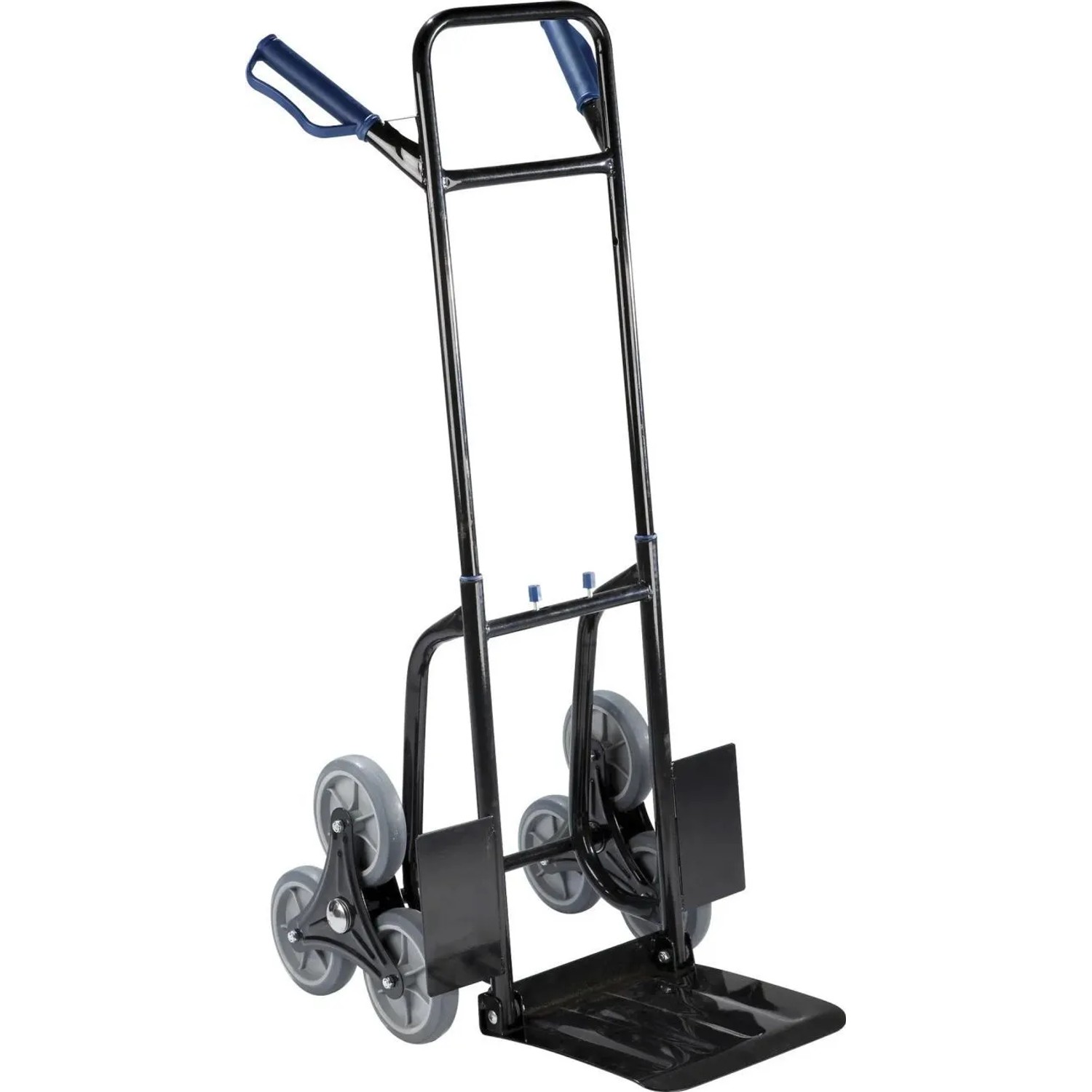 Westfalia Treppen-Sackkarre Klappbar 120 kg Tragkraft Metall Schwarz