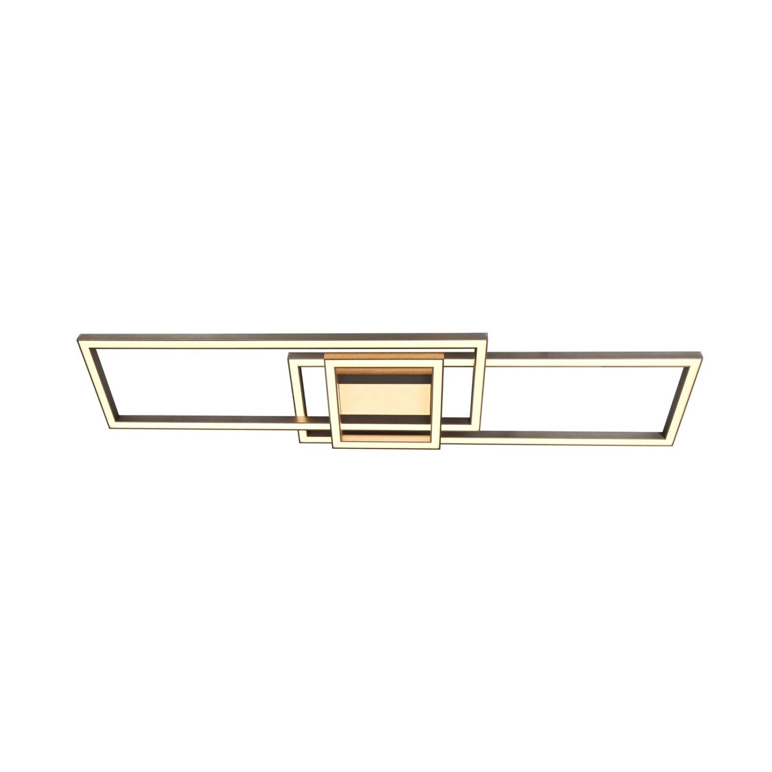 Lindby LED Deckenleuchte Mairin 10038836 Dimmbar mit Leselampe Modern in Al günstig online kaufen
