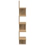 vidaXL Wand-Eckregal Artisan-Eiche 20x20x127,5 cm Holzwerkstoff 856615_5