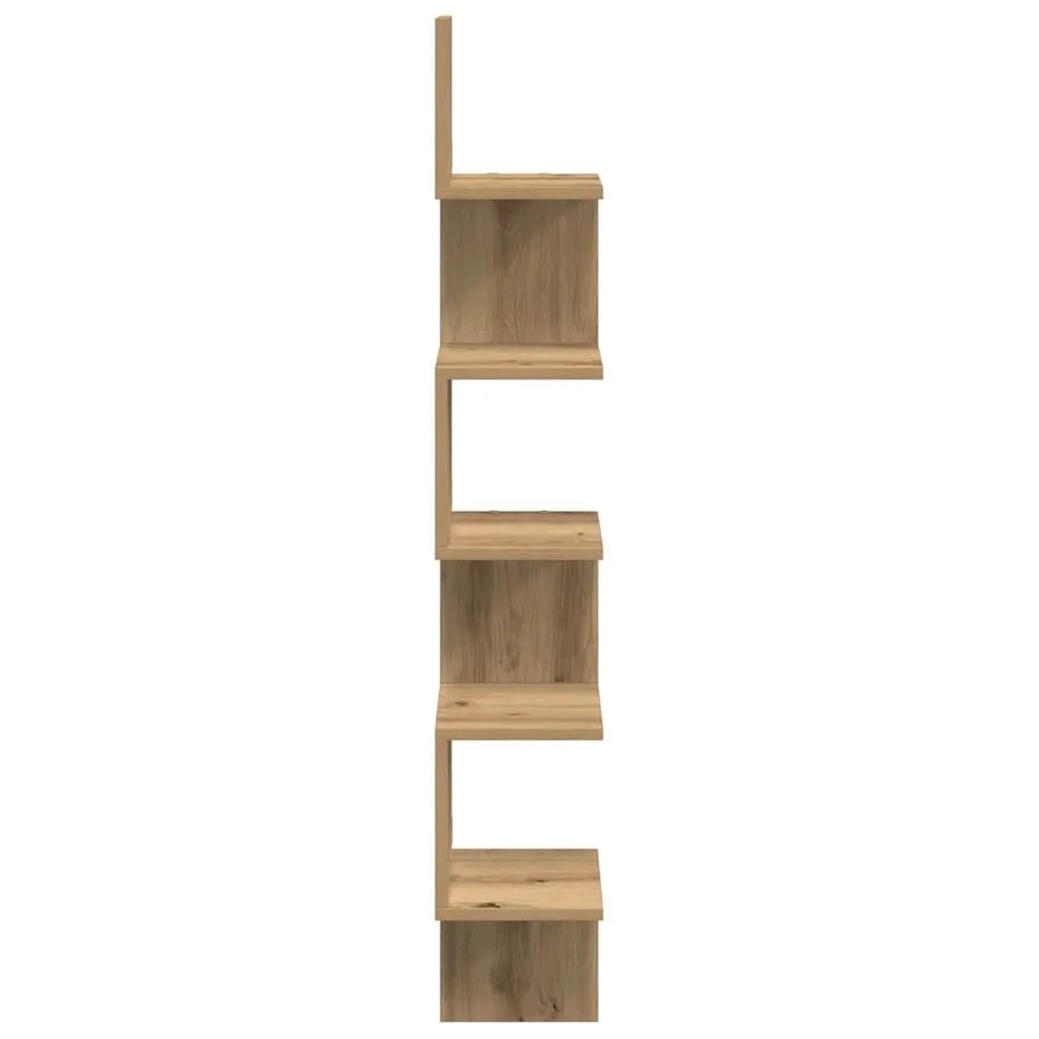 vidaXL Wand-Eckregal Artisan-Eiche 20x20x127,5 cm Holzwerkstoff 856615_5