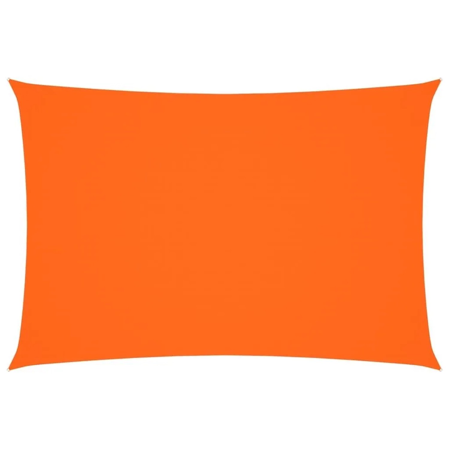 Furnicato Sonnensegel Oxford Gewebe Rechteckig 2 5x4 5 M Orange