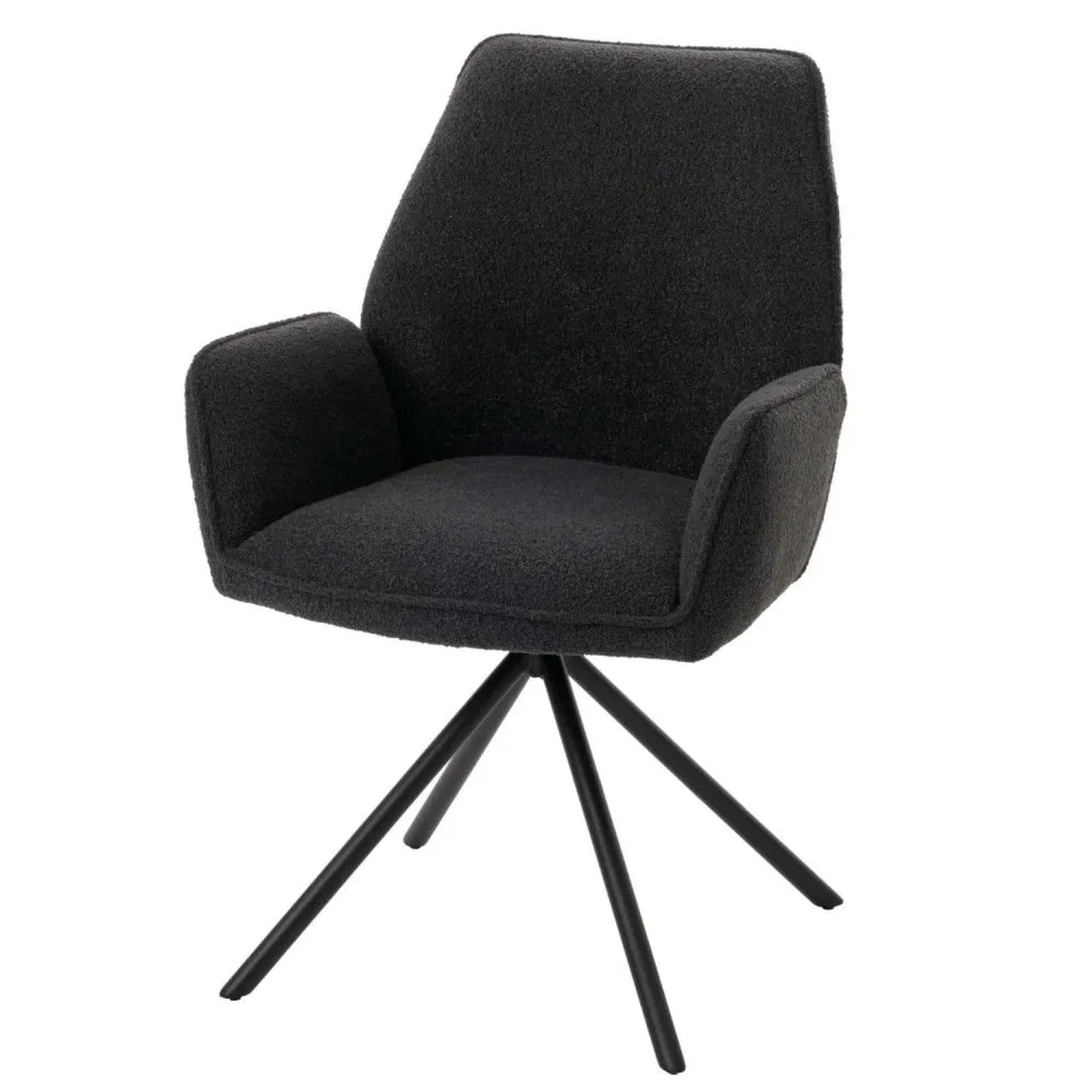 MCW Esszimmerstuhl G67 Boucle Dunkelgrau