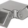 Aluminium Gelenk 0-45° mit Winkel 90° für Handlaufmontage.