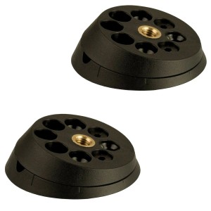 SOTECH 2 Stück Tischbeinbeschlag TWIST'N TURN Einstellbare Neigung in Fünf Stufen 0 Grad bis 15 Grad