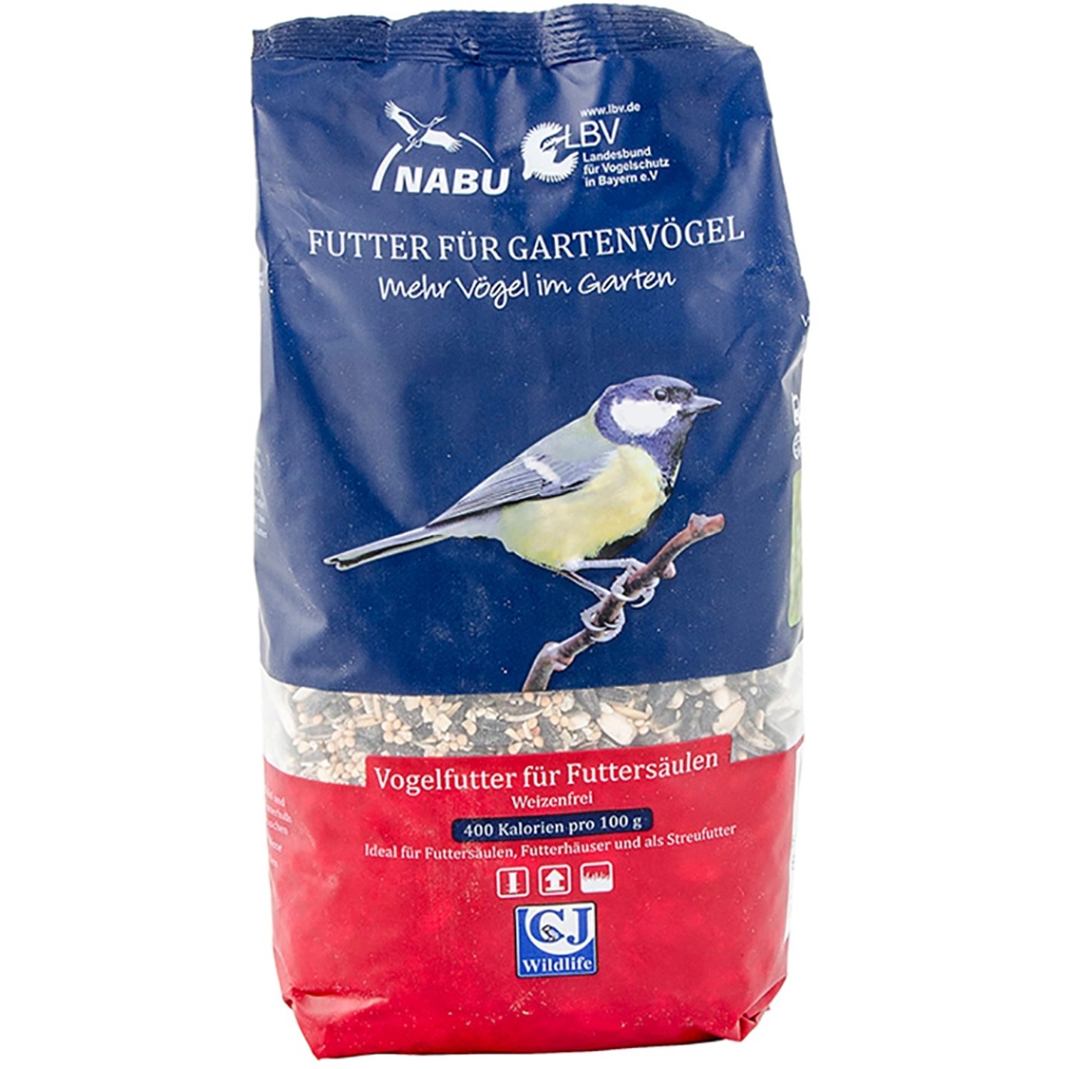 NABU/LBV Vogelfutter für Futtersäulen 750 g