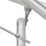 Detailaufnahme: Treba Geländer-Set EB6, seitliche Montage, Edelstahl V2A, 150 cm.