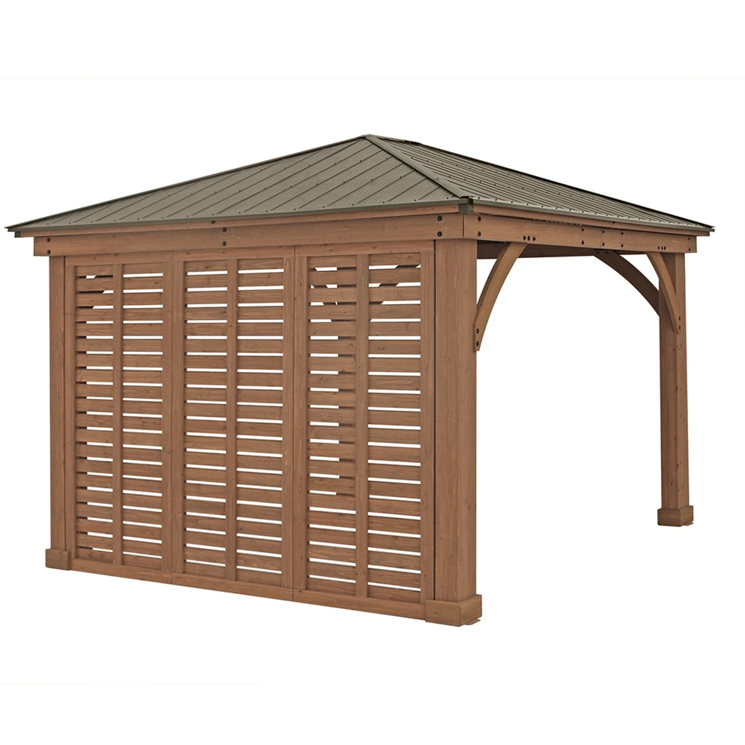 Westmann Seitenwand für Pavillon (BxHxT) 298 cm x 232 cm x 8 cm FSC®