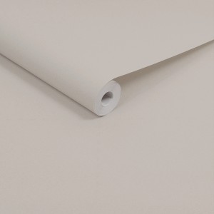 Rolle Joules Vliestapete Uni, 10m x 52cm, grau-beige. Dekorative Tapete für Wohnräume.