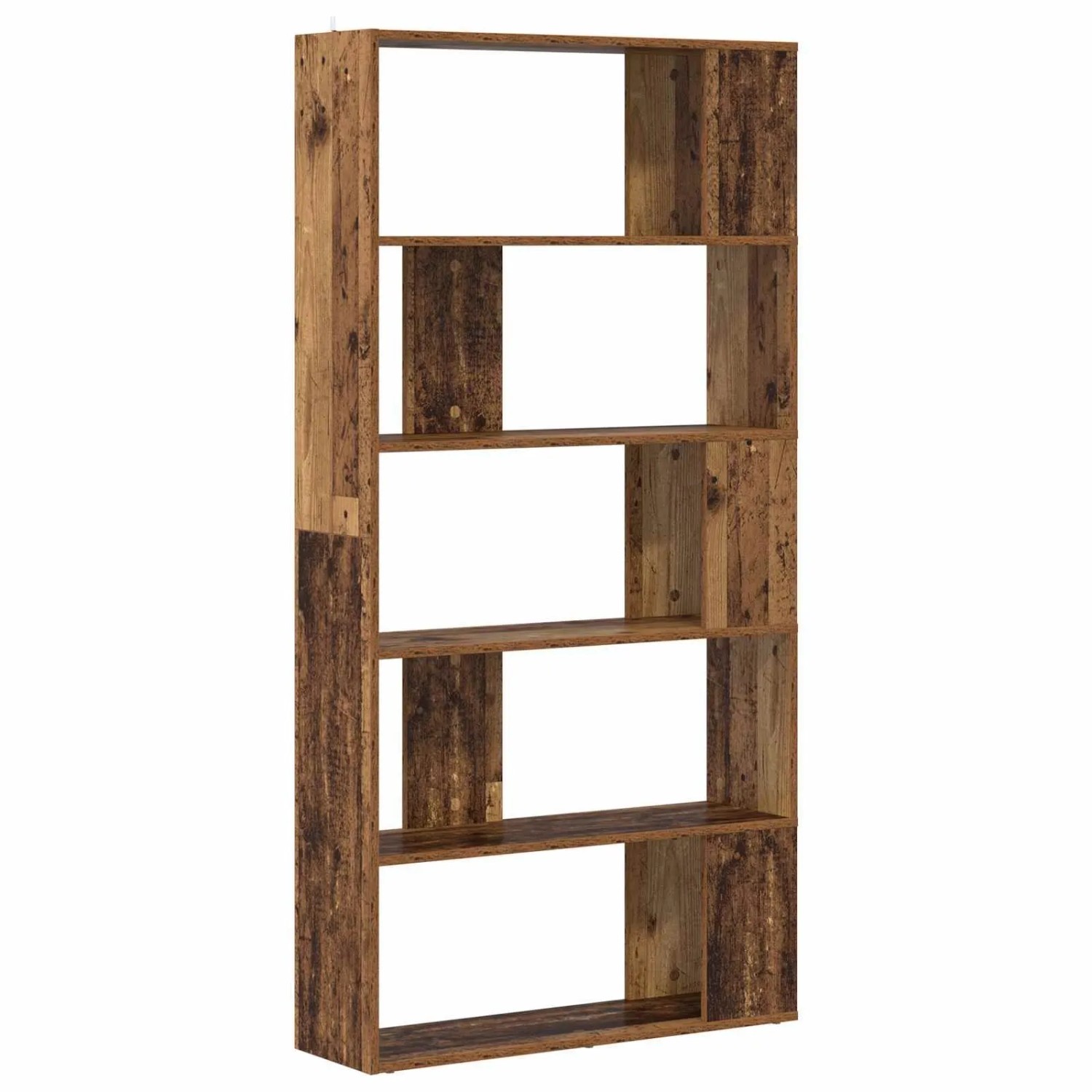 vidaXL Bücherregal Altholz 80 x 24 x 159 cm Holzwerkstoff 8003710 günstig online kaufen