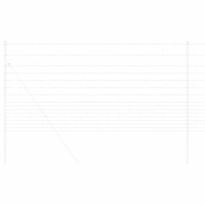 vidaXL Wildzaun Feuerverzinkt 1000 x 120 x 0,18 cm Eisen 42005785