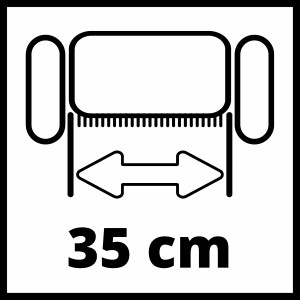 Symbolbild: Einhell Lüfterwalze GE-SC 36/35 Li Arbeitsbreite 35cm für Vertikutierer.