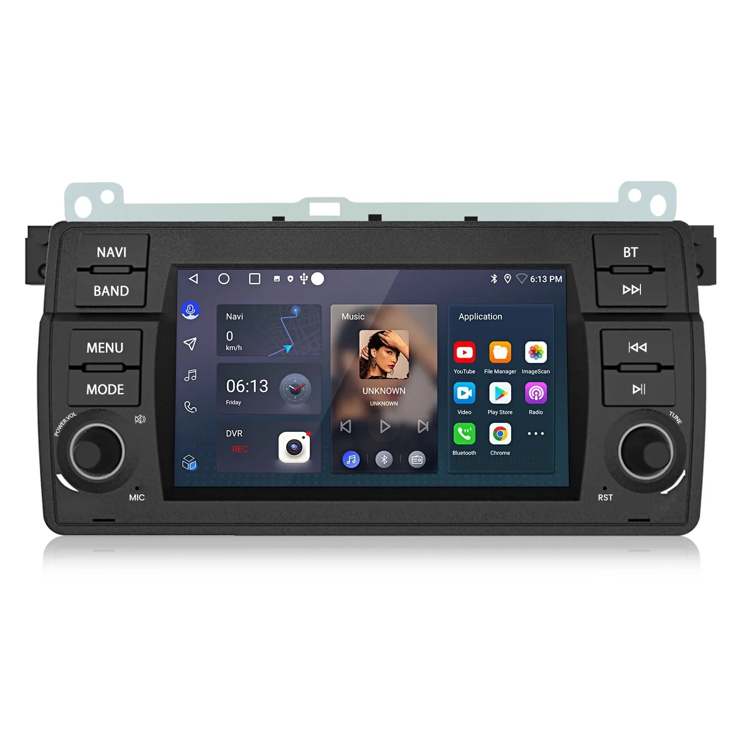 Junsun 7inch Android 14 2+64g Für 3er Bmw E46 318
