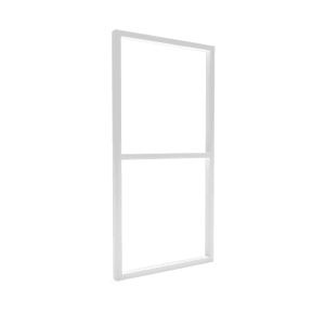 HEVVA Gestell Doppel-Waschtisch NECKAR 40 cm Tief 1 Halter Weiß