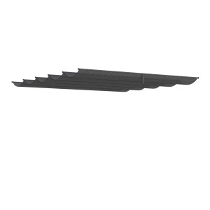 Siena Garden Dachbezug Anthrazit für Schattenmanufaktur Pergola, 300x300 cm.