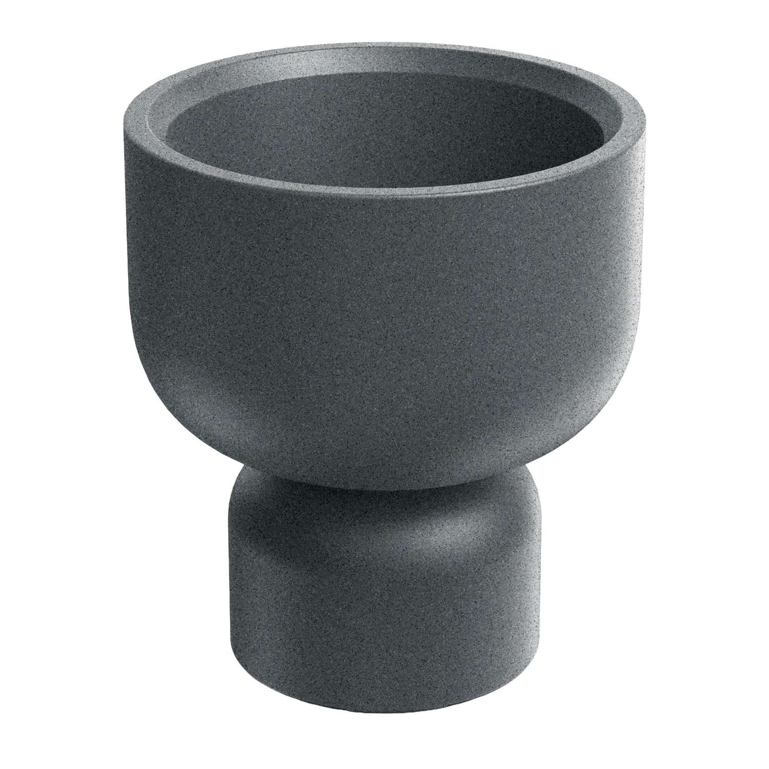 Prosperplast Blumentopf Molta Grail Ø 40 cm x 34 cm Granit