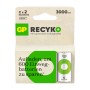 GP Recyko C Akku, 3000 mAh, 2er-Pack. Wiederaufladbare Batterien für vielseitige Geräte.