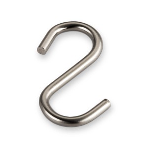 SOTECH 5 S Haken Edelstahloptik für Küchenreling