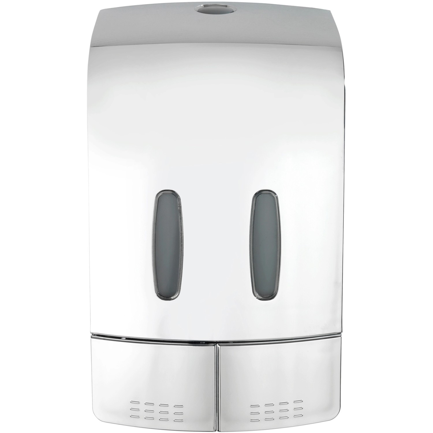 Wenko Desinfektionsmittel- und Seifenspender Tartas 2-Kammer Chrom günstig online kaufen