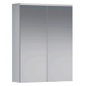 Trendteam Spiegelschrank Wons, 60 cm, mit 2 Türen in Weiß Matt. Badezimmer Spiegelschrank.