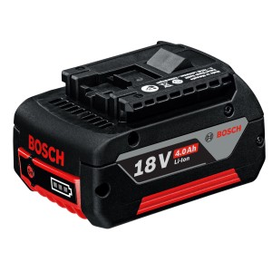 Bosch Professional 18V 4Ah Akku für Elektrowerkzeuge, Lithium-Ionen Akku.
