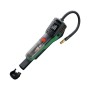 Bosch Akku-Druckluftpumpe Pneo: Kompakte Akkupumpe mit Display und Zubehör.