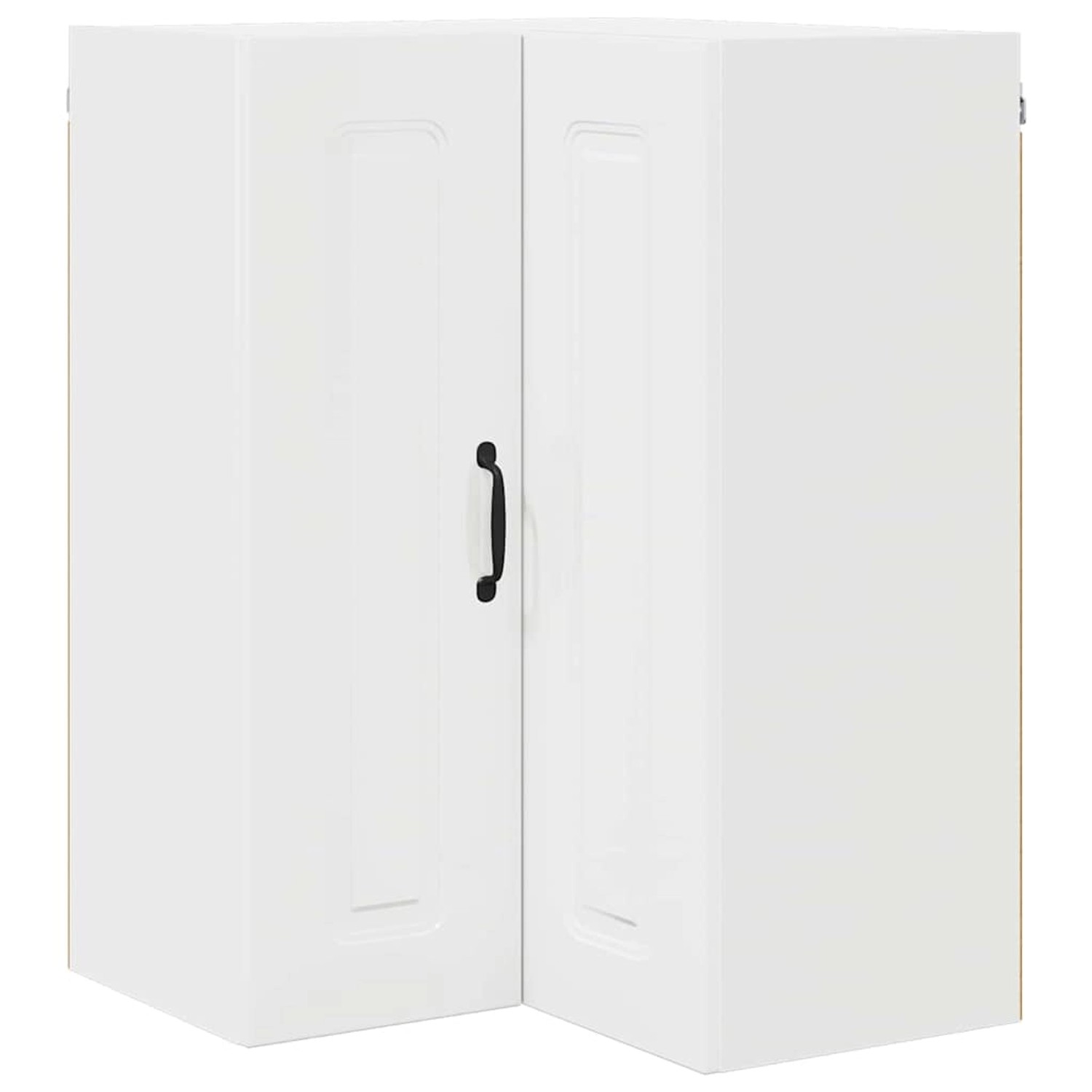 vidaXL Küchenwandschrank Hochglanz Weiß 57 x 57 x 80 cm Holzwerkstoff 88472 günstig online kaufen