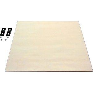 Glasscheibe mit Dichtung für Kaminofen Nevio 2.0, Zubehör für Öfen.