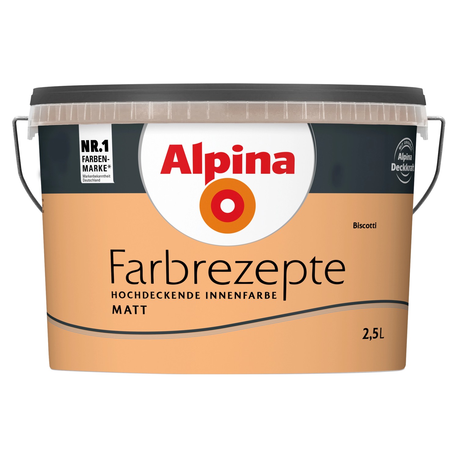 Alpina Farbrezepte Biscotti matt 2,5 Liter
