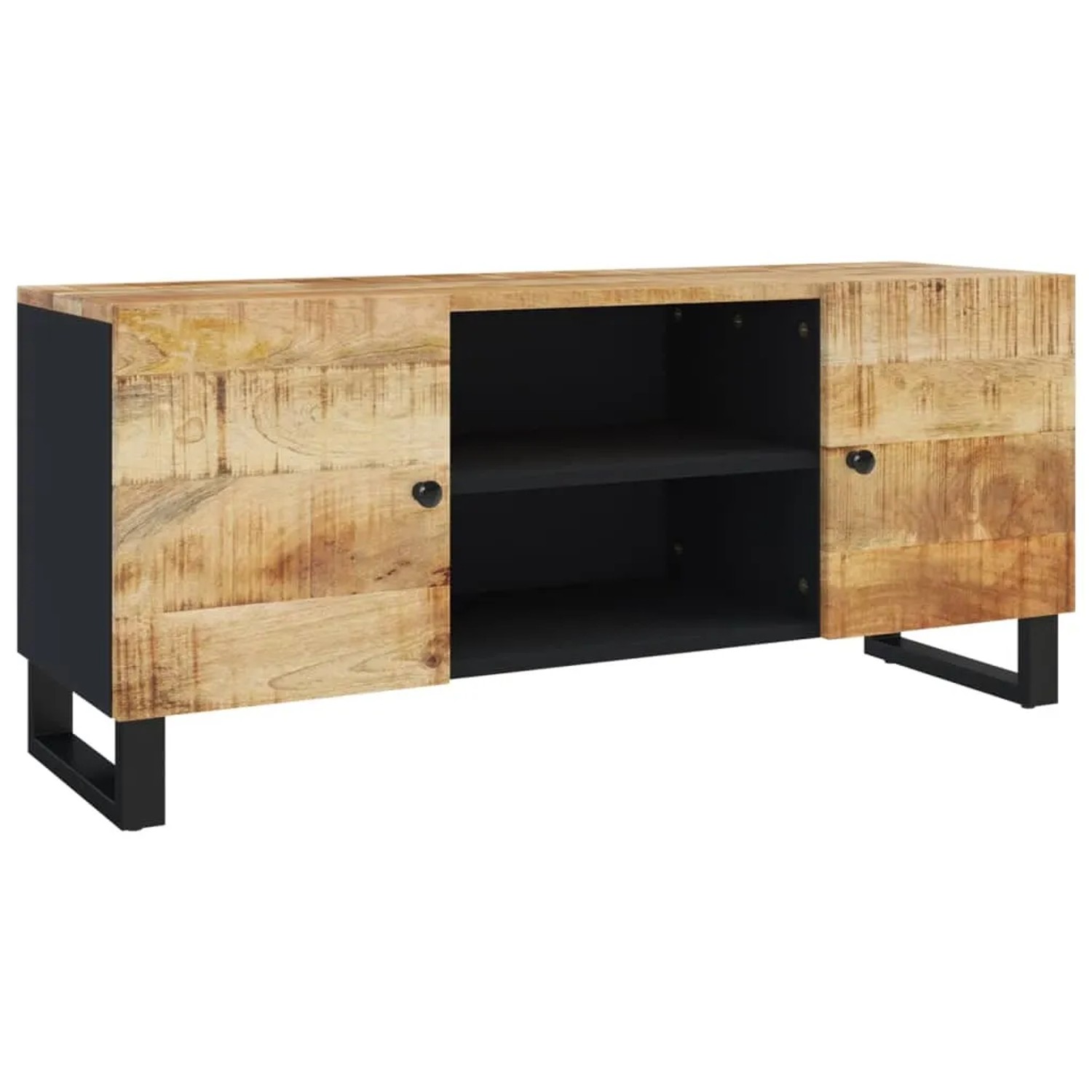 vidaXL TV-Schrank 105x33x46 cm Massivholz Mango  Modell 1