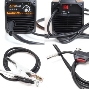 Xpotool Mig100 Inverter Fülldraht Schweißgerät Ohne Gas Igbt Inkl. Zubehör Spule