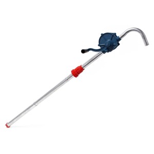Wiltec Heizöl Diesel Fasspumpe 22 L/Min Kurbelfasspumpe Handpumpe G2 Fassverschraubung