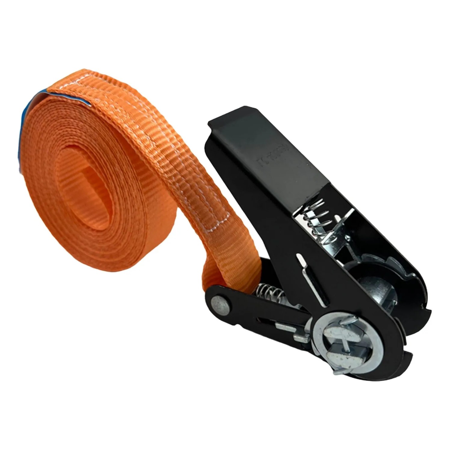 TRUTZHOLM Ratschen Spanngurt 1 Teilig 4m 0,8t 800kg Schwarzes Schloss Orange