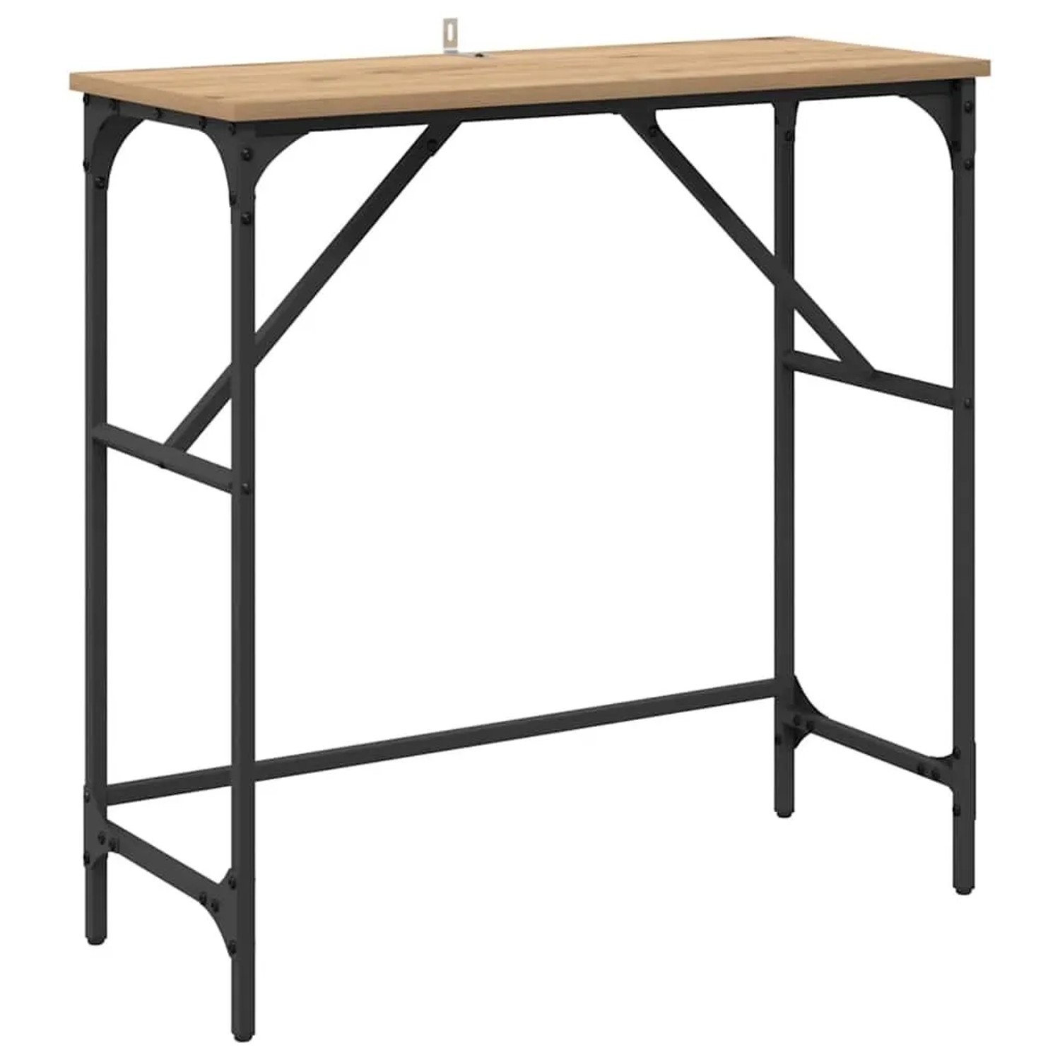 vidaXL Konsolentisch Artisan-Eiche 75 x 32 x 75 cm Holzwerkstoff 882209